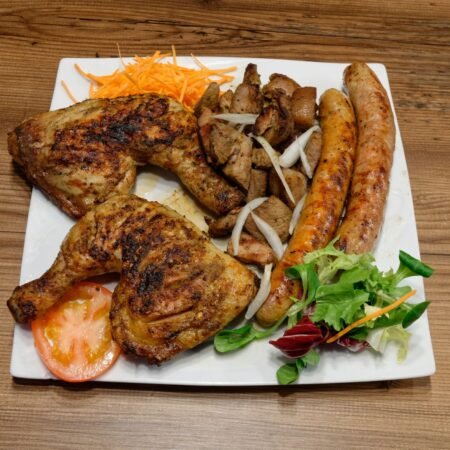 Mix royal (poulet, porc & saucisses)
